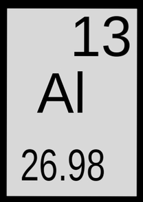 aluminium chemical symbol
